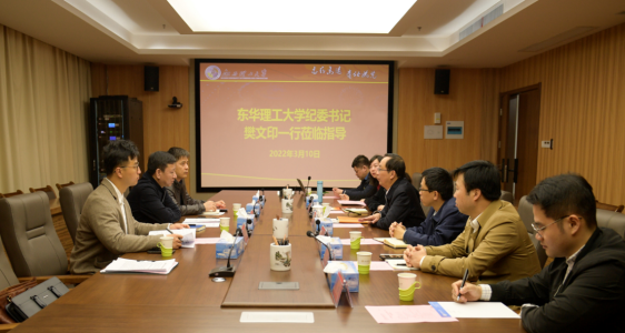 东华理工大学党委常委、纪委书记、监察专员樊文印一行来访