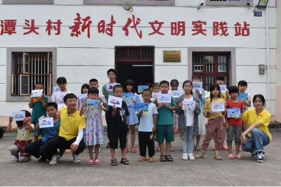 江西理工“三下乡”团队开展留守儿童防溺水安全教育