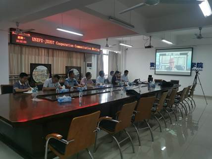 Our college held an online signing ceremony with the school of Geosciences of the University of Florence