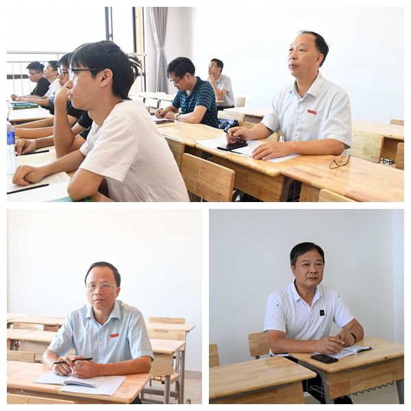 校领导深入思政课堂听取“开学第一课”