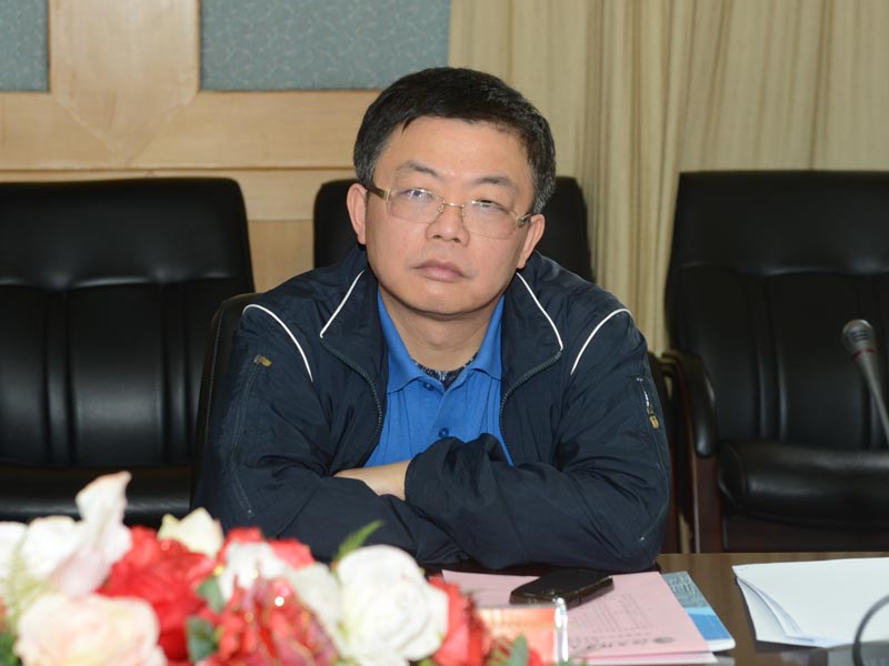 省审计厅总审计师胡志勇在会上讲话